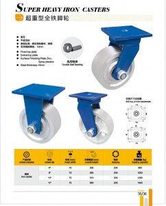 overweight industrial caster